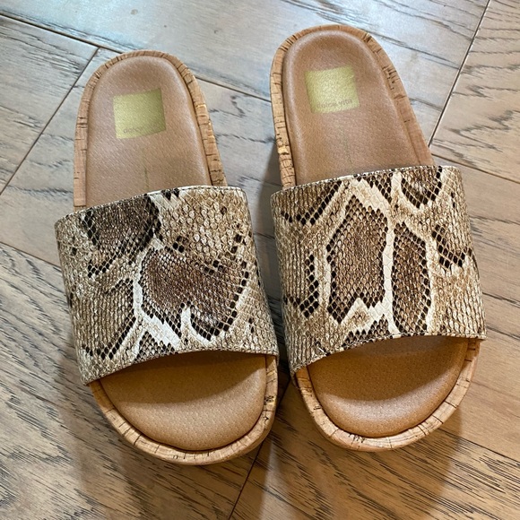Dolce Vita Shoes - Snake print Dolce Vita Platform Sandals
